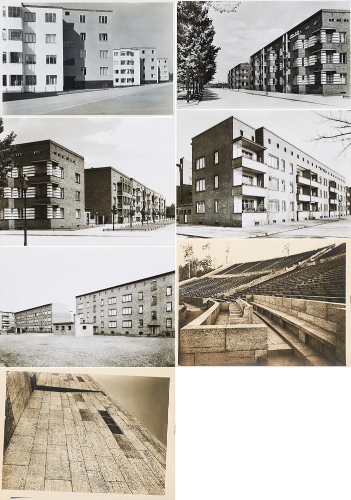 Arthur Köster - Konvolut von 7 Fotografien.