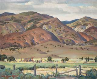Arthur Meltzer - Haying in Nevada
