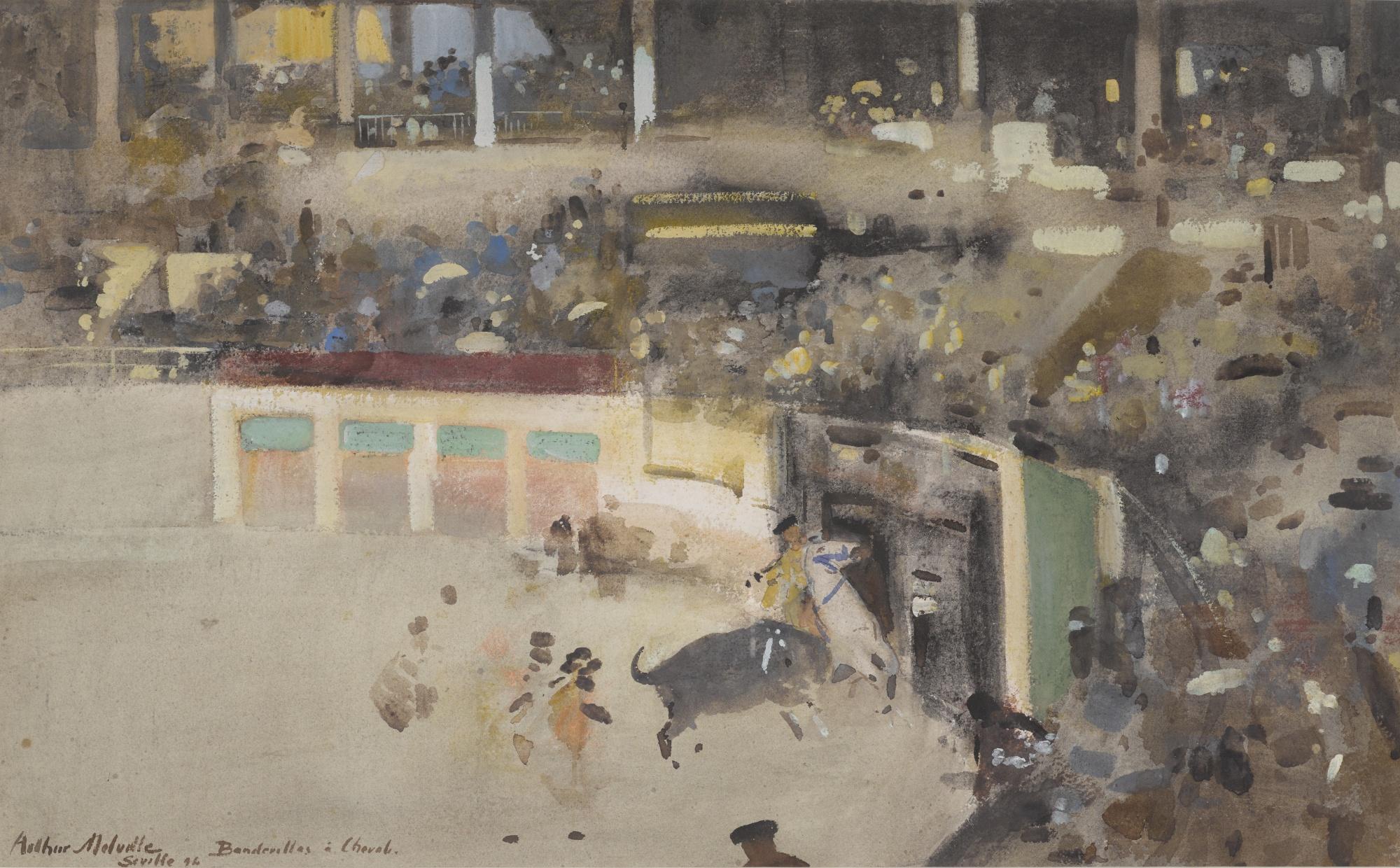 Arthur Melville, A.R.S.A., R.S.W. A.R.S. - Banderilles À Cheval