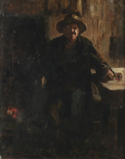 Arthur Melville ARSA RSW ARS - The Innkeeper