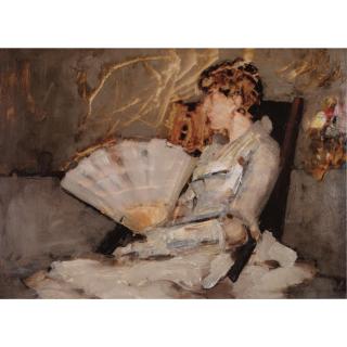 Arthur Melville - A Lady With A Fan