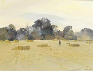 Arthur Merric Bloomfield Boyd - Figure In A Cornfield