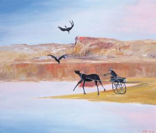 Arthur Merric Bloomfield Boyd - Jinker and Sandbank