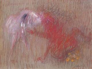 Arthur Merric Bloomfield Boyd - St Francis with the Wolf I