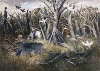 Arthur Merric Bloomfield Boyd - The Bush Pond