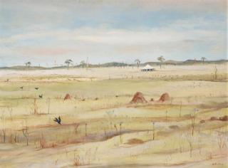 Arthur Merric Bloomfield Boyd - Wimmera Landscape