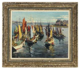 Arthur Midy - Thonniers à Concarneau