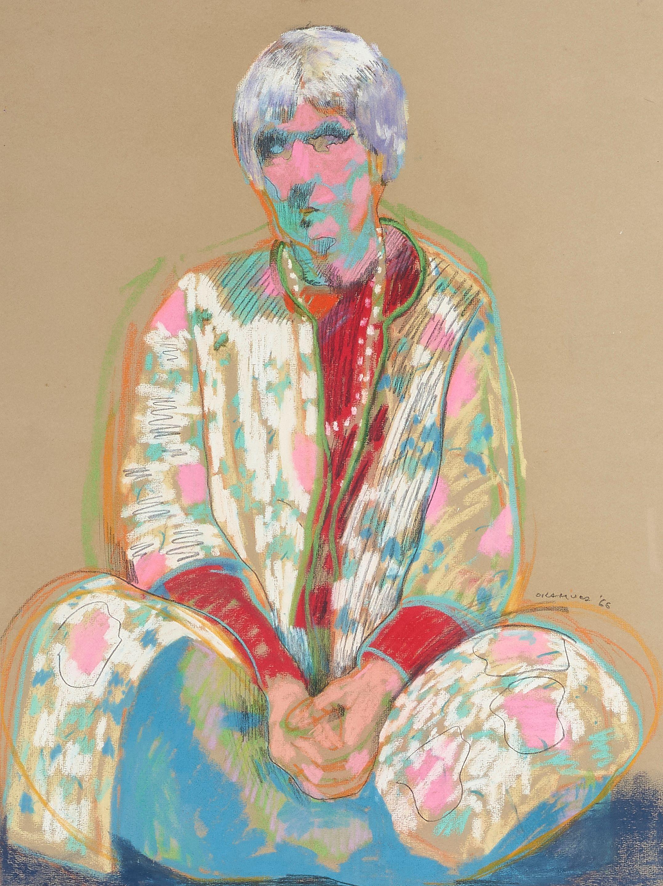 Arthur Okamura - Head Pulse and Tanya in Quilt (a group of two)