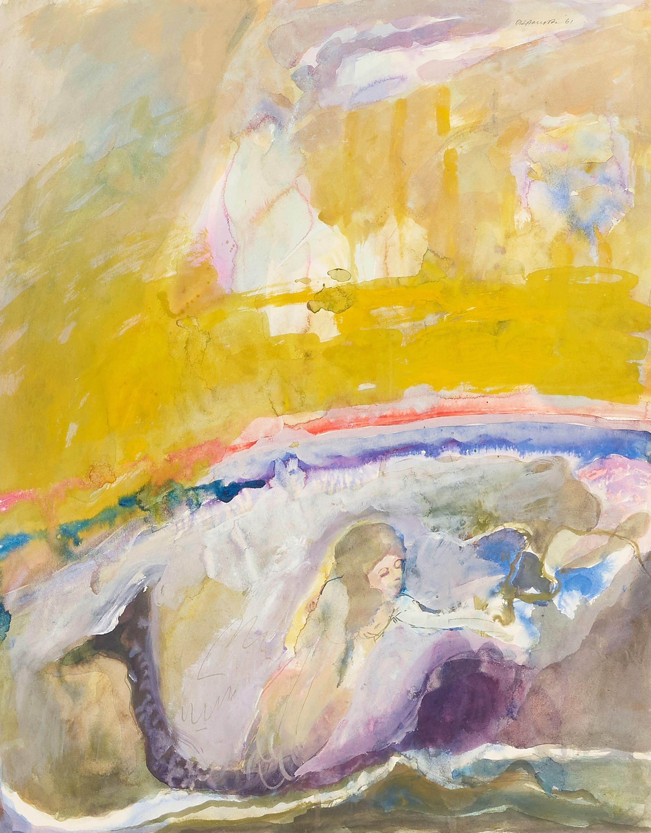 Arthur Okamura - Sea Nymph and Untitled (a group of two)