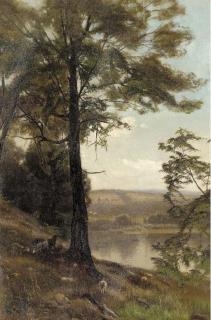 Arthur Parton - A Hillside Pasture, Pennsylvania