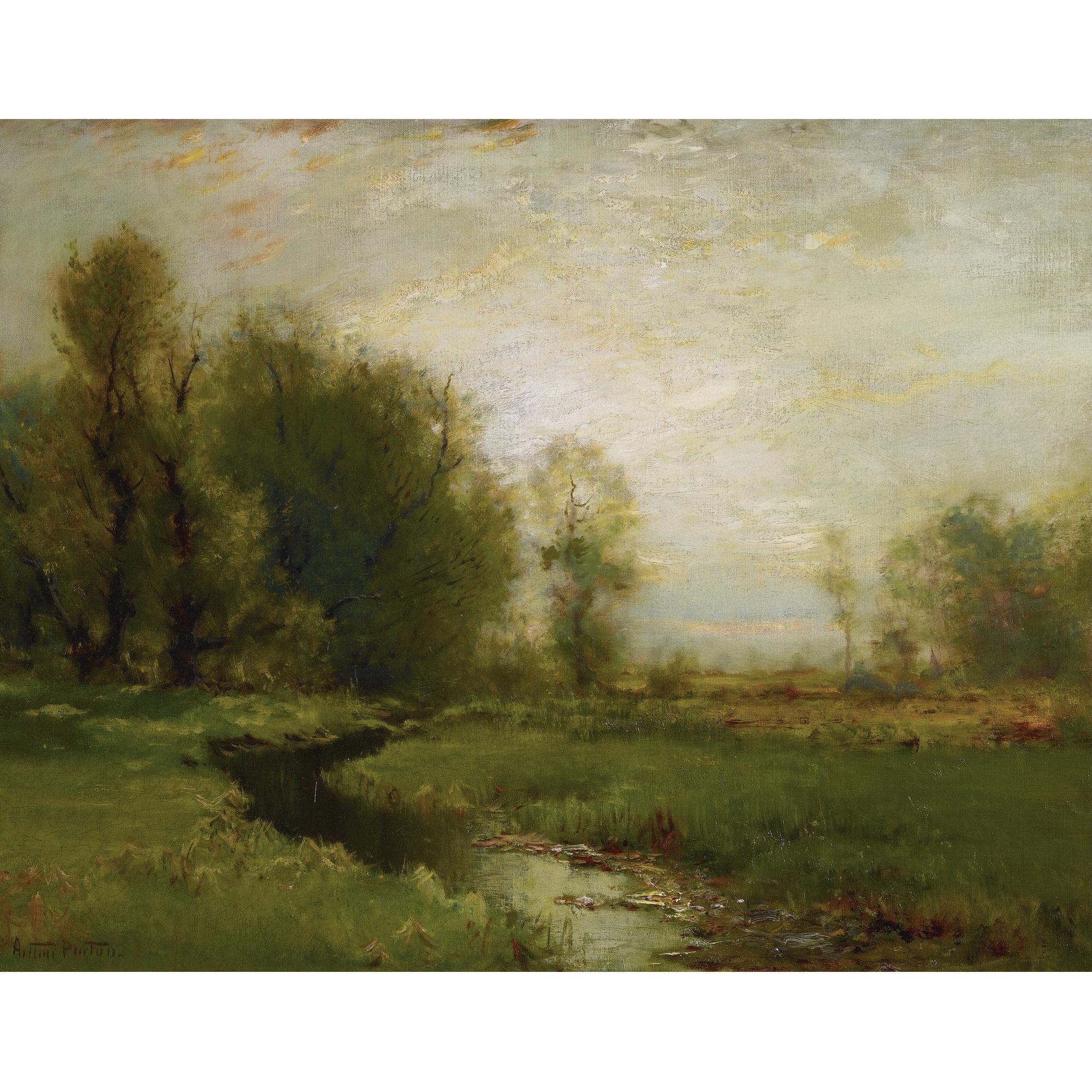 Arthur Parton - A Stream Through The Meadow