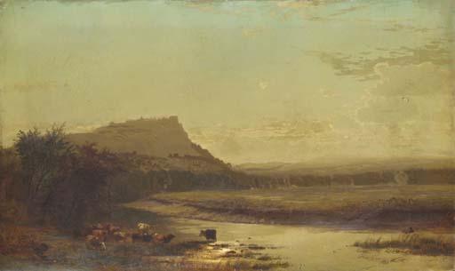 Arthur Parton - Cows by the Water