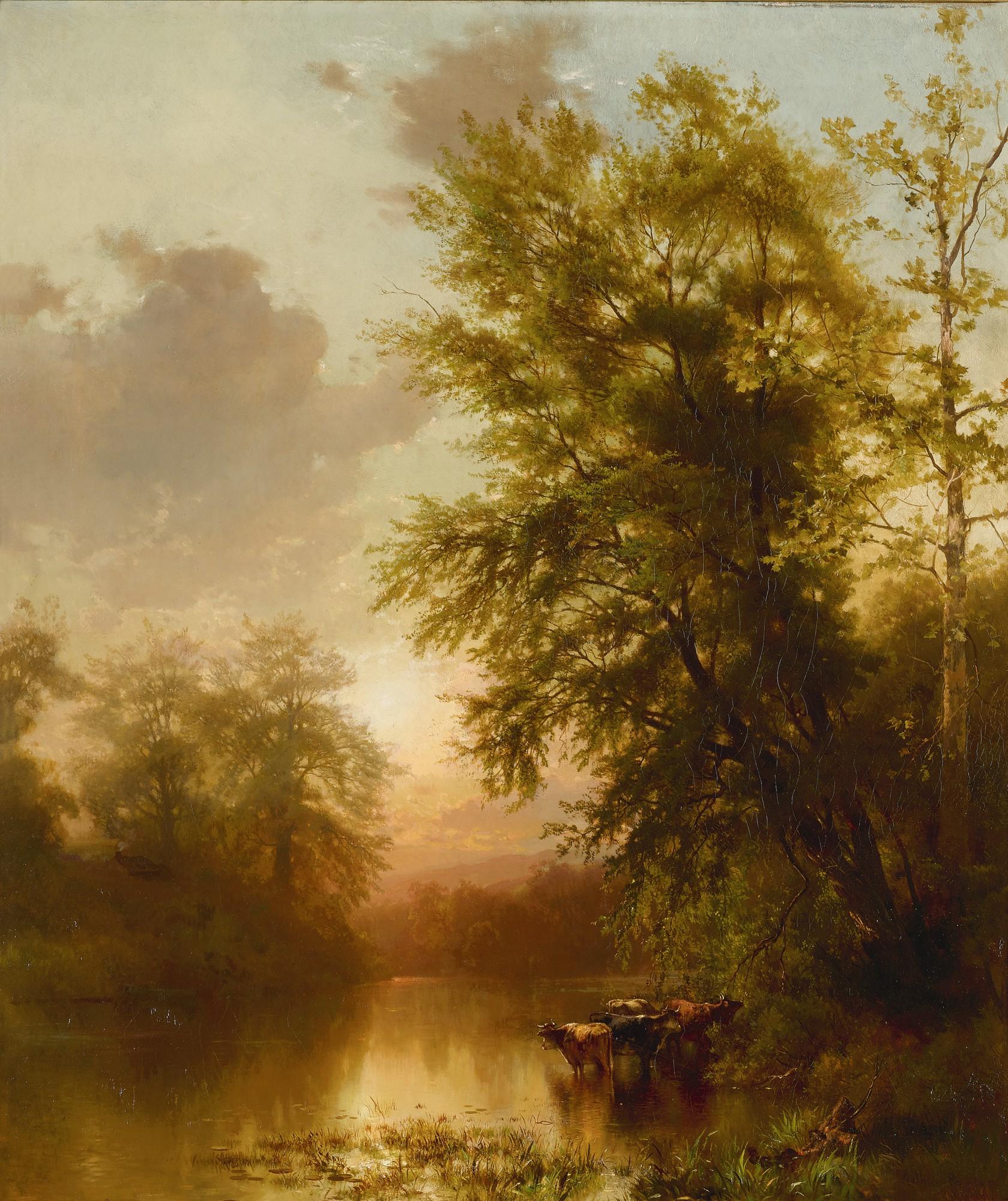 Arthur Parton - Summer Afternoon On The Delaware