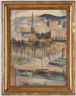 Arthur Percy - View of Otterhällan, Sweden