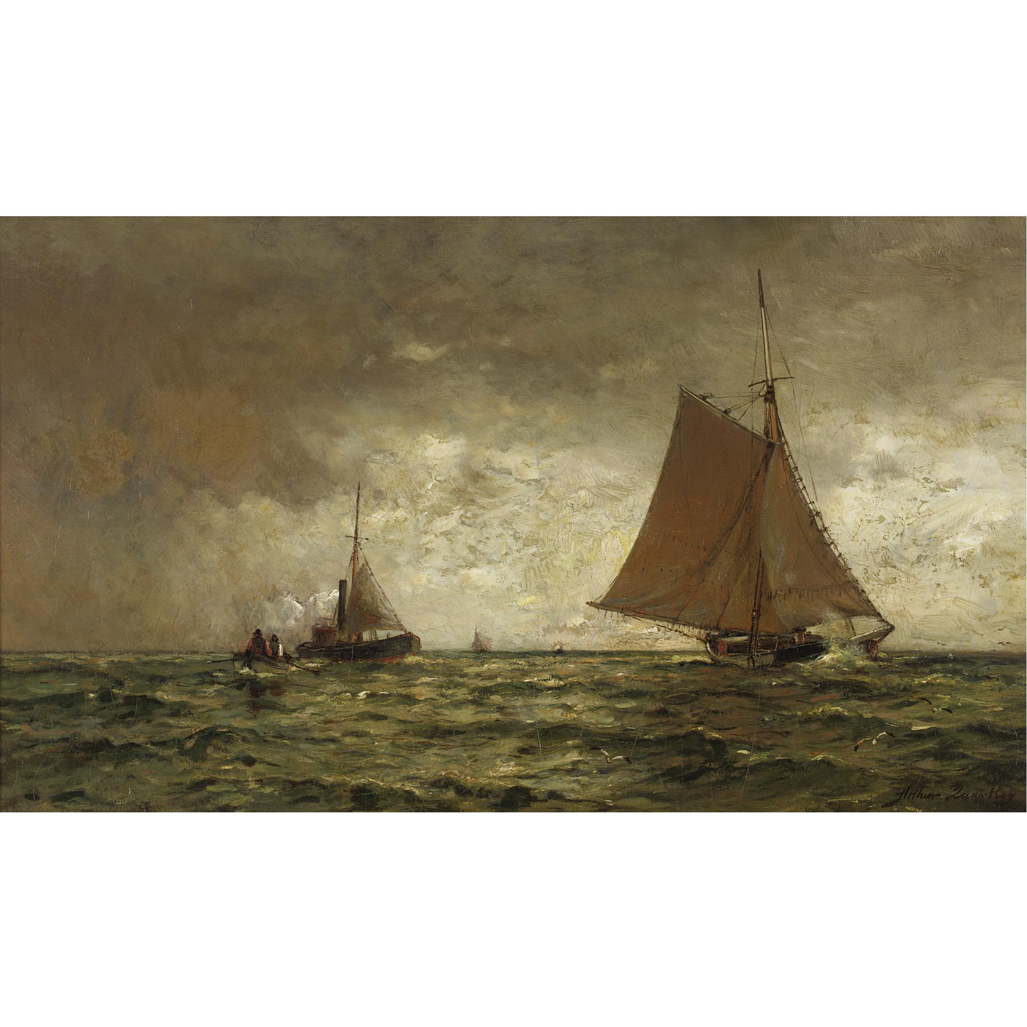 Arthur Quartley - On The High Seas