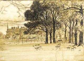 Arthur Rackham R.W.S. - Kensington Gardens