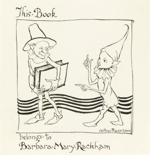 Arthur Rackham - Bookplate For Barbara Rackham (\