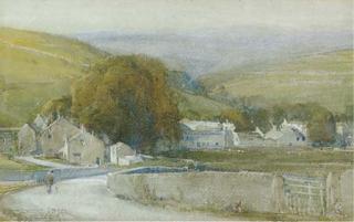 Arthur Reginald Smith, R.W.S., R.S.W. - Sunset Glow, Kettleworth