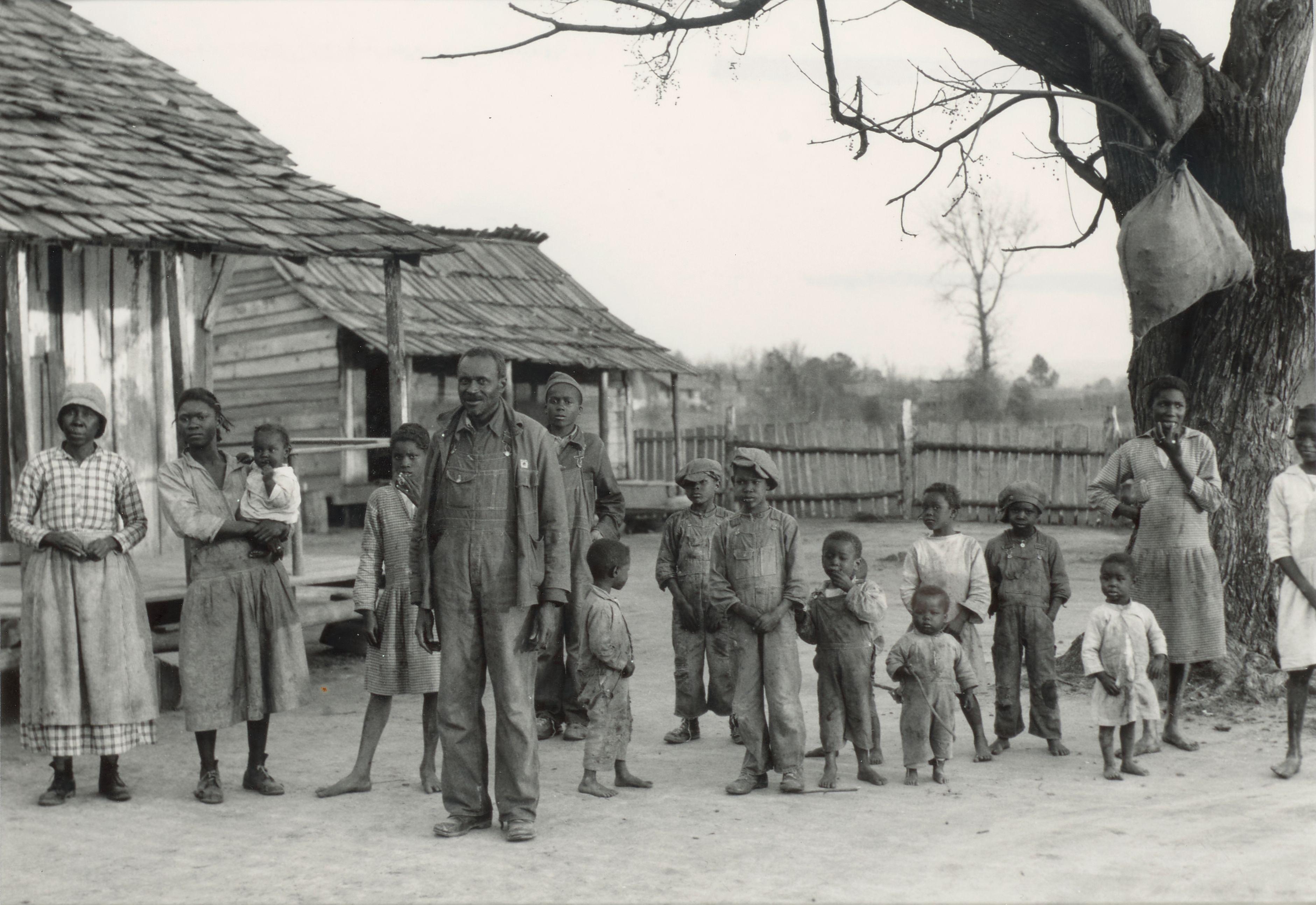 Arthur Rothstein - Family, Gee\'s Bend, Alabama