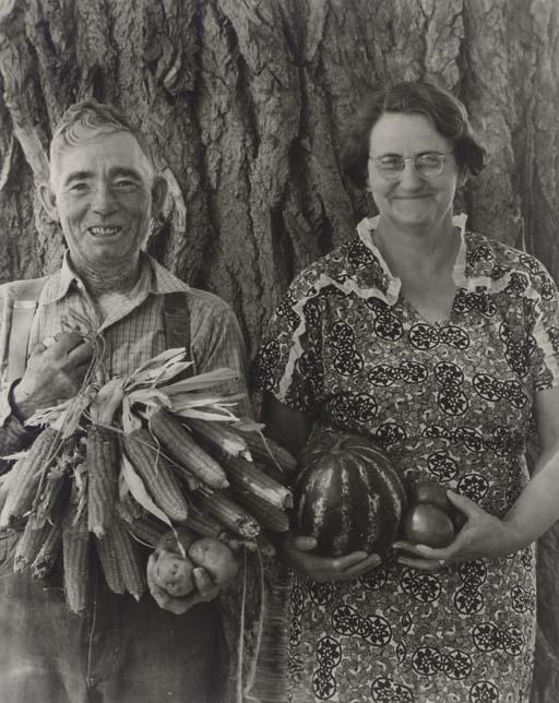 Arthur Rothstein - Farmer and Wife, Colorado, 1937