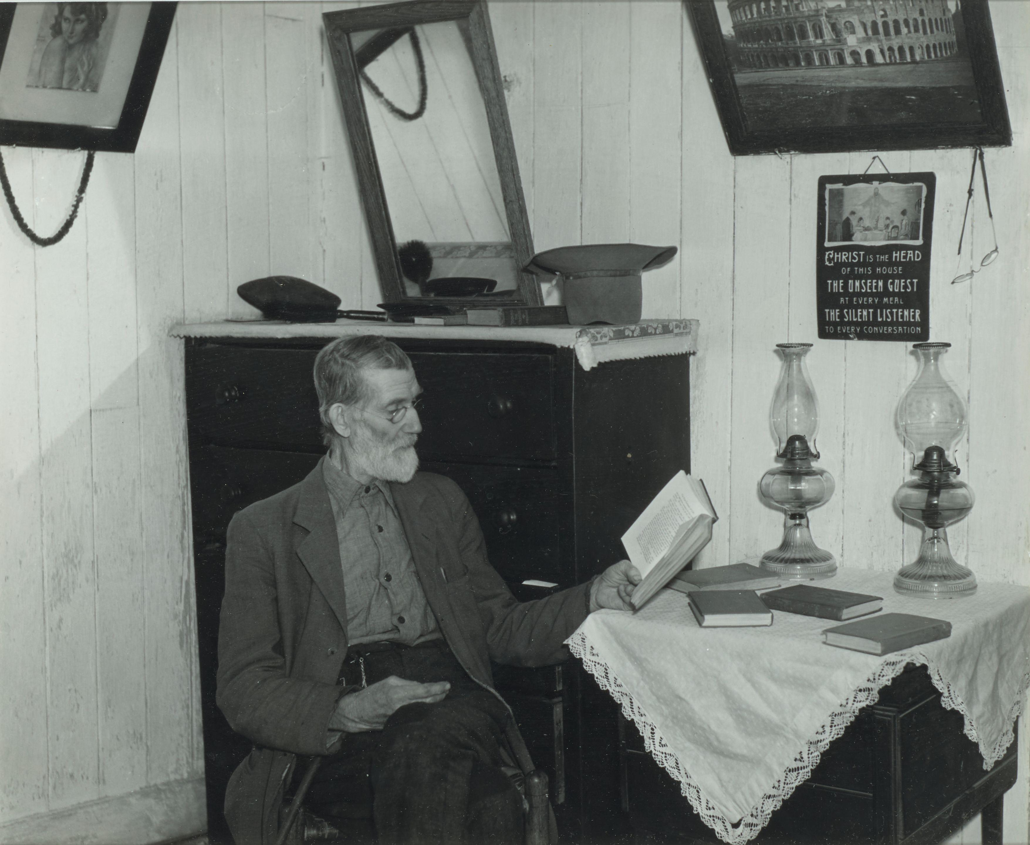 Arthur Rothstein - \'Home of Postmaster Brown, Old Rag, Virginia\'