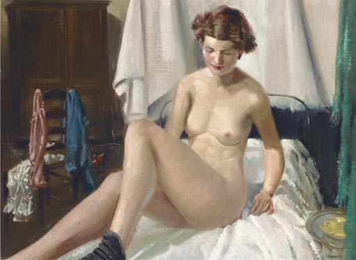 Arthur Royce Bradbury - Female Nude