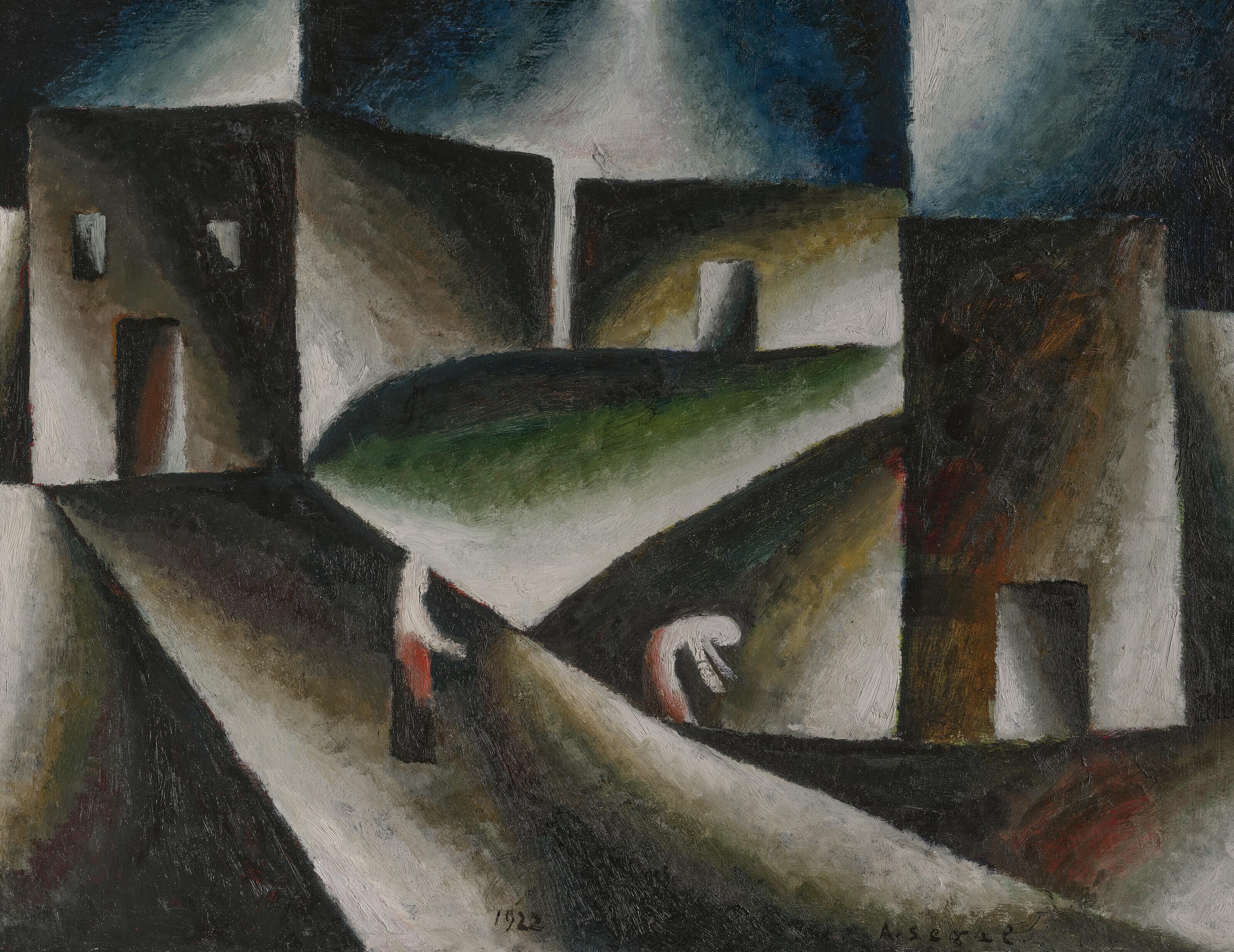 Arthur Segal - Asketische Landschaft II