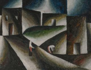 Arthur Segal - Asketische Landschaft II