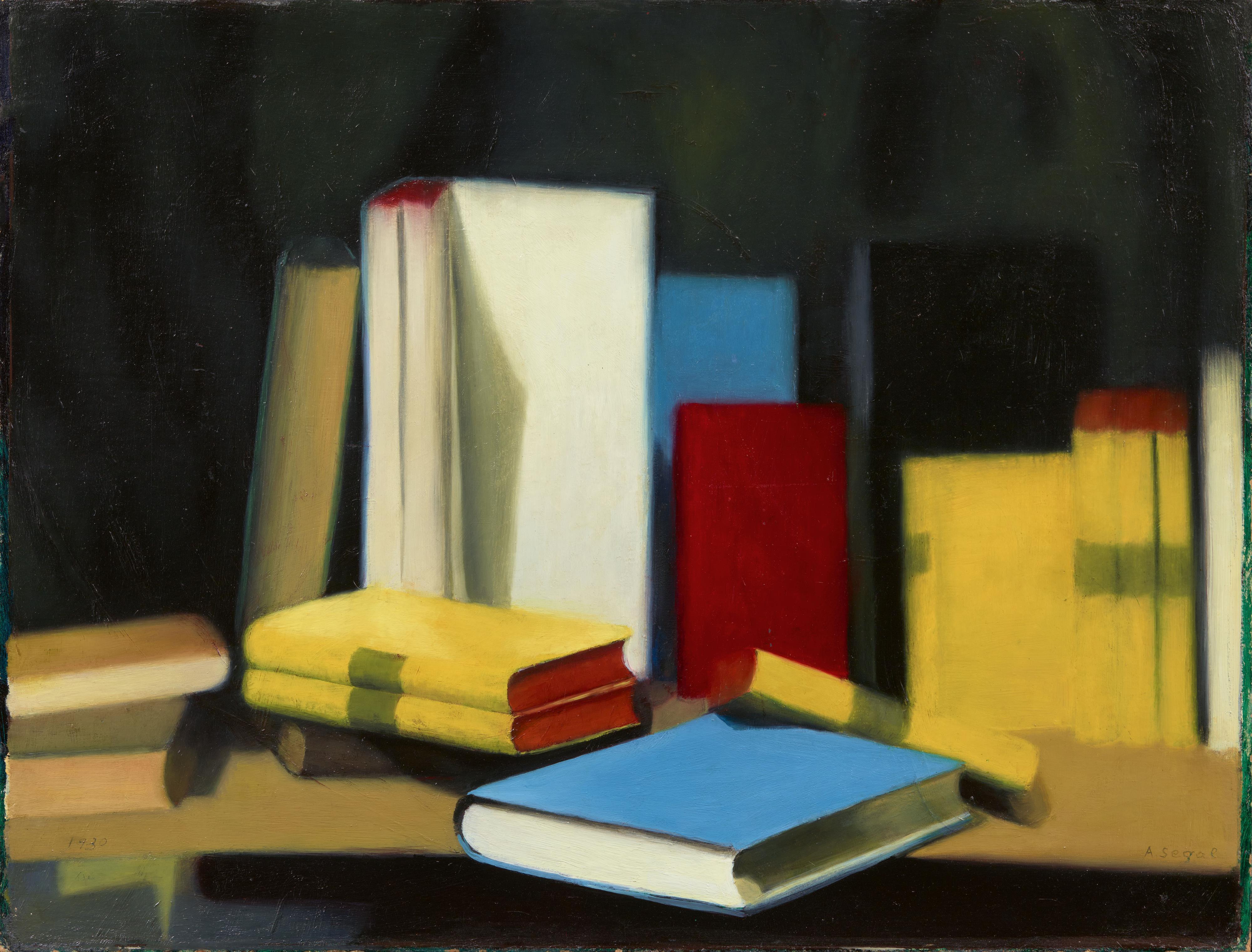 Arthur Segal - Bücherstillleben