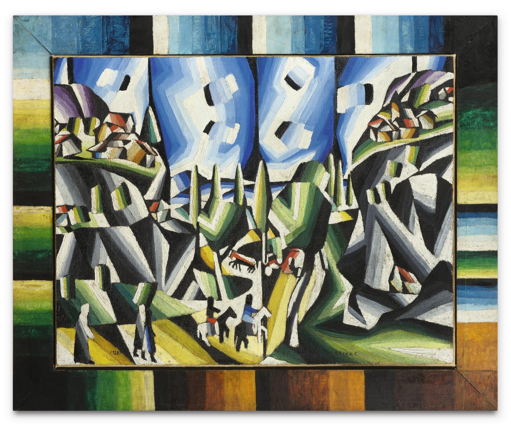 Arthur Segal - Der Sündenfall