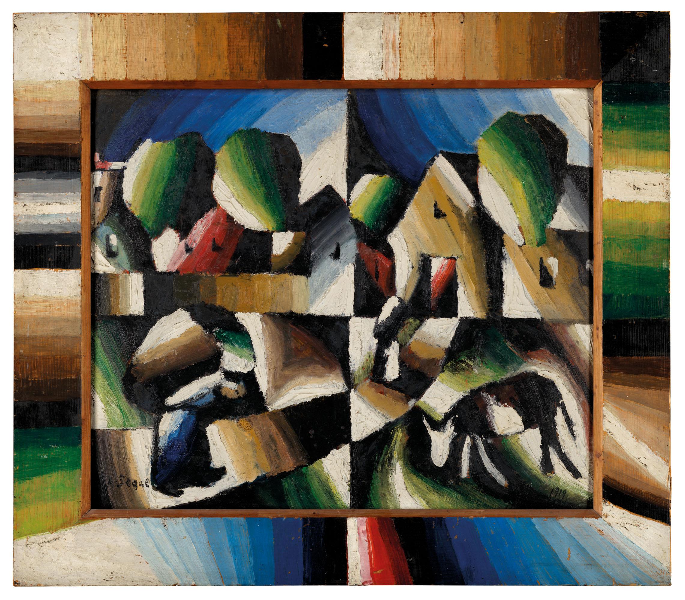 Arthur Segal - Die Lastträgerinnen