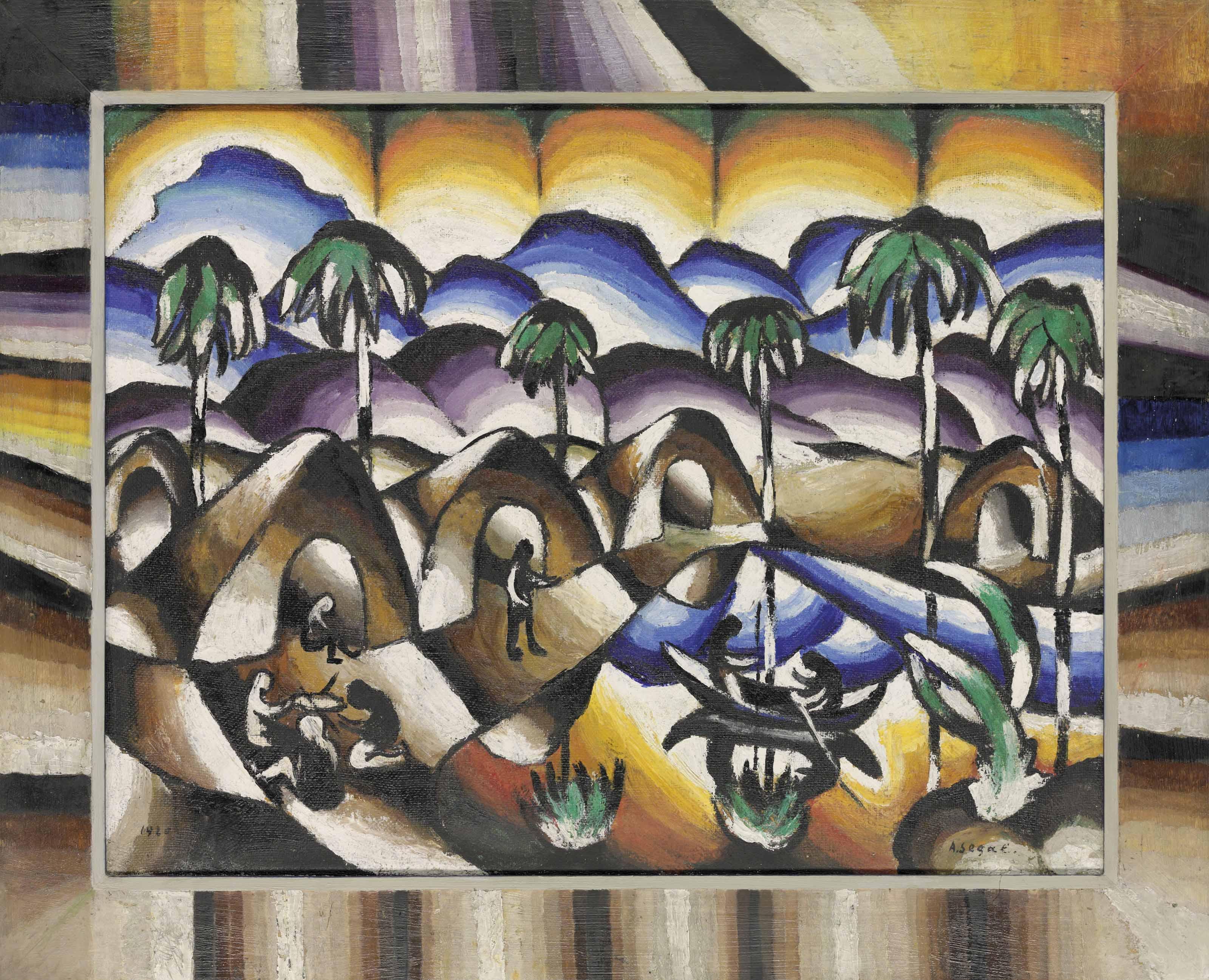 Arthur Segal - Ein Dorf