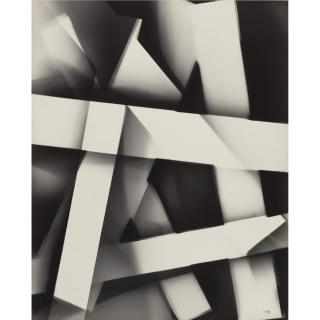 Arthur Siegel - Photogram (Bars And Shadows)