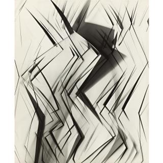 Arthur Siegel - Photogram (Zig Zags, Shadows)