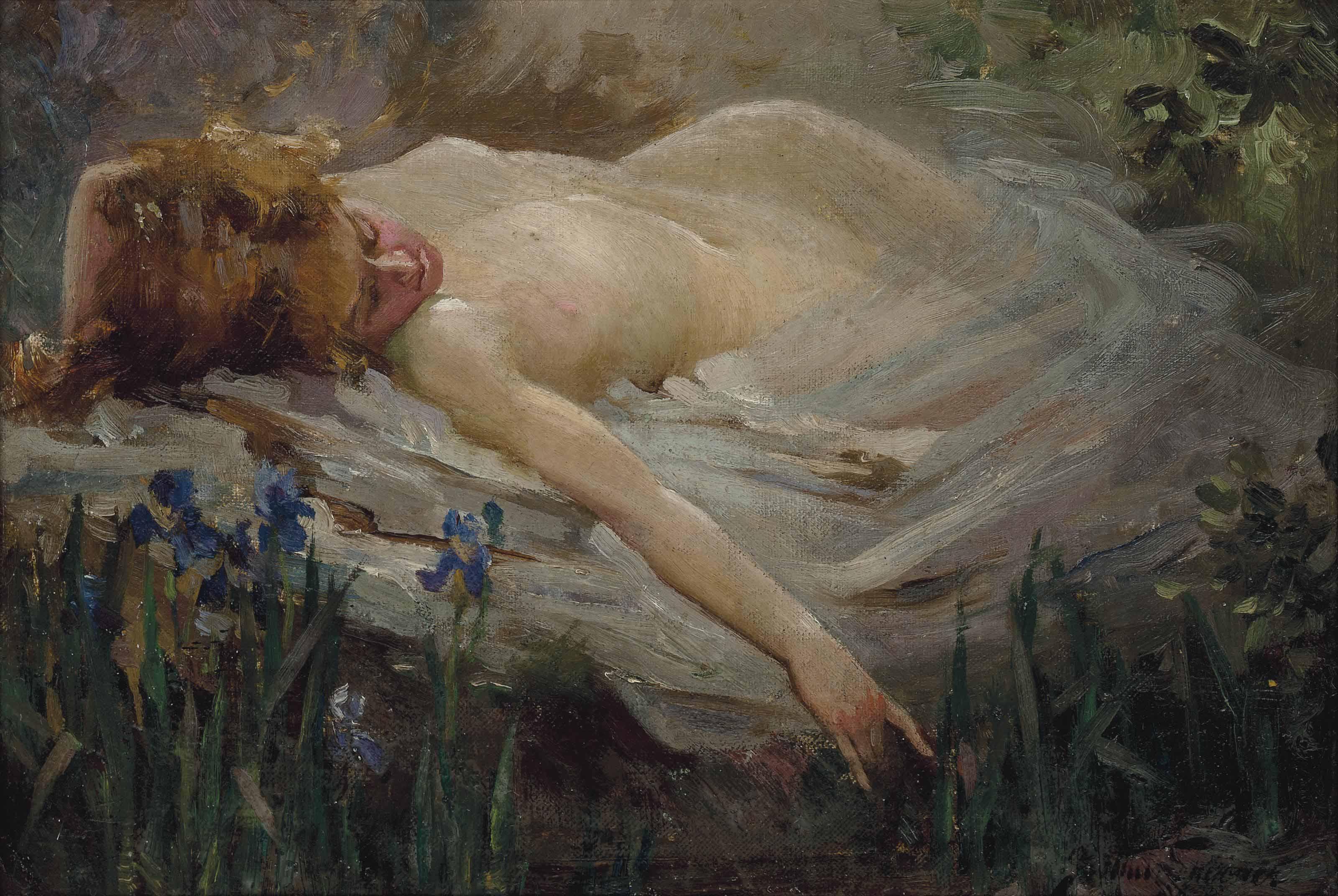 Arthur Spooner - Dreaming nymph