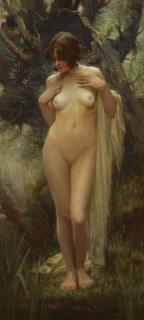 Arthur Spooner - Nymph In A Wood