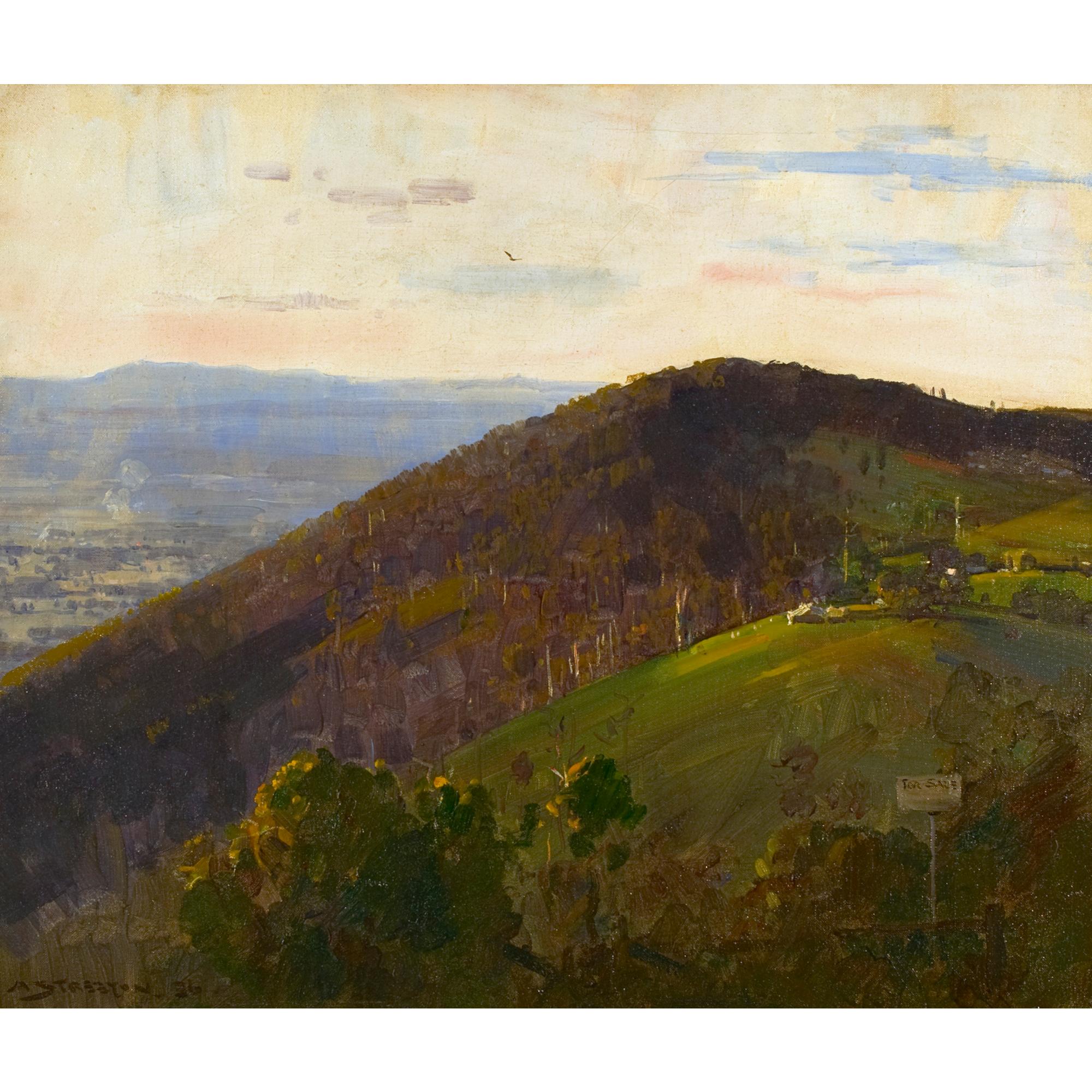 Arthur Streeton - Australian Dandenongs Landscape