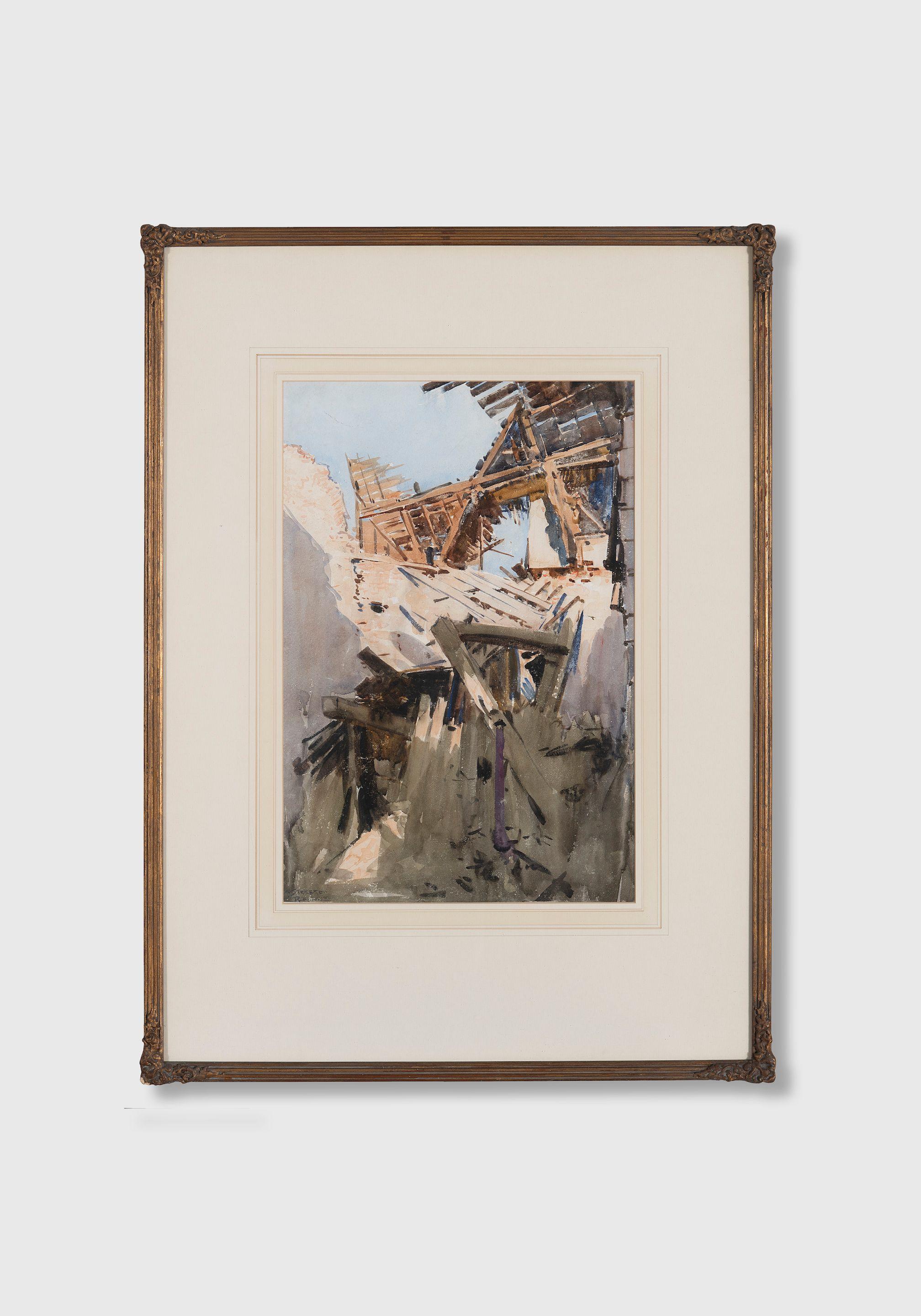 Arthur Streeton - Peronne, c.1918