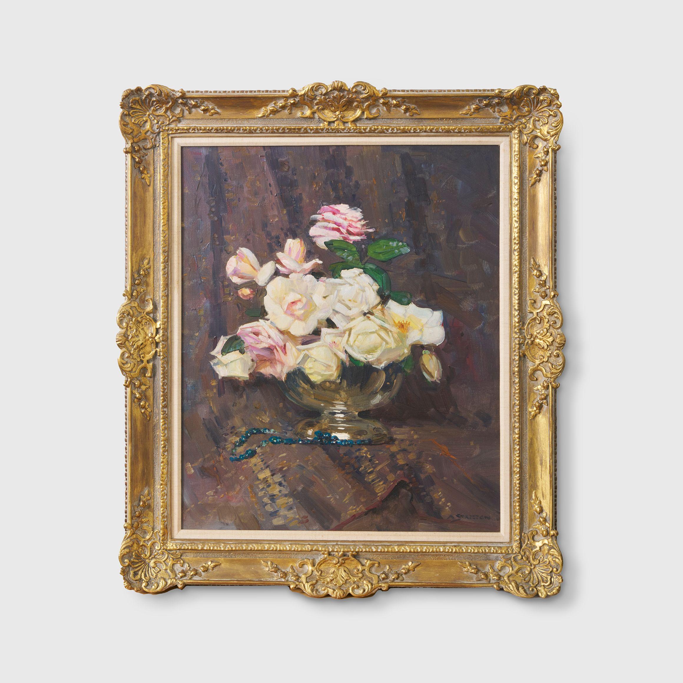 Arthur Streeton - Still Life with Roses, c.1934