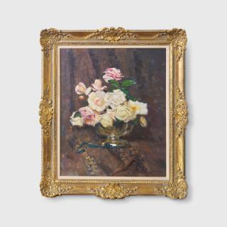 Arthur Streeton - Still Life with Roses, c.1934