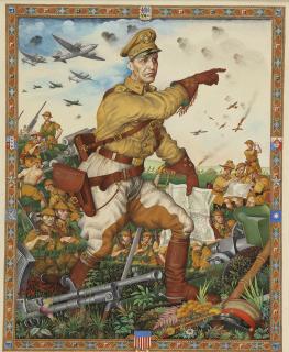 Arthur Szyk - General Macarthur
