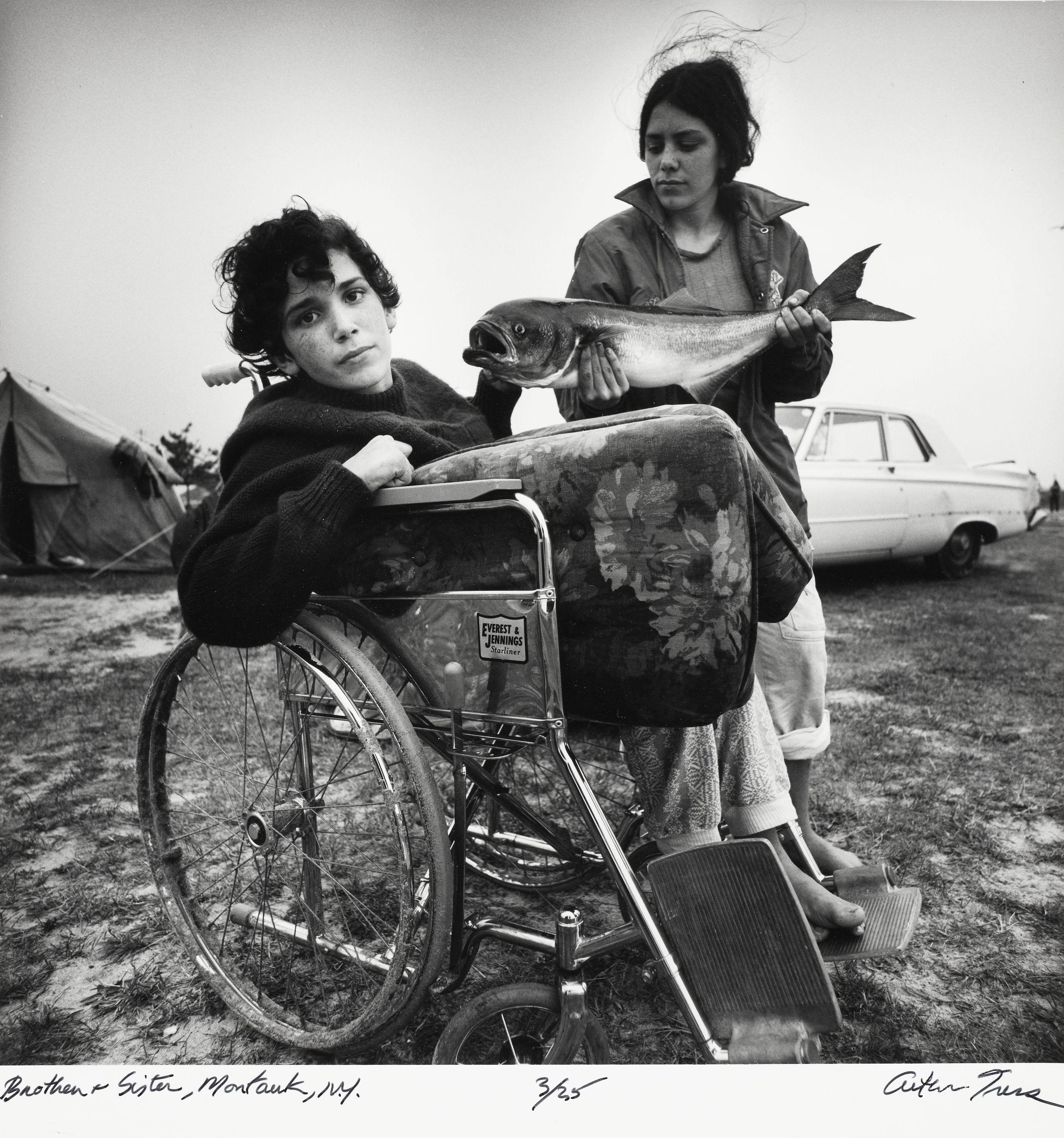Arthur Tress - Brother and Sister, Montauk NY,