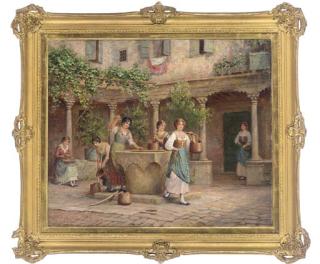 Arthur Trevor Haddon, R.B.A. - At the well