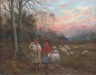 Arthur Trevor Haddon, R.B.A. - The first sign of Spring