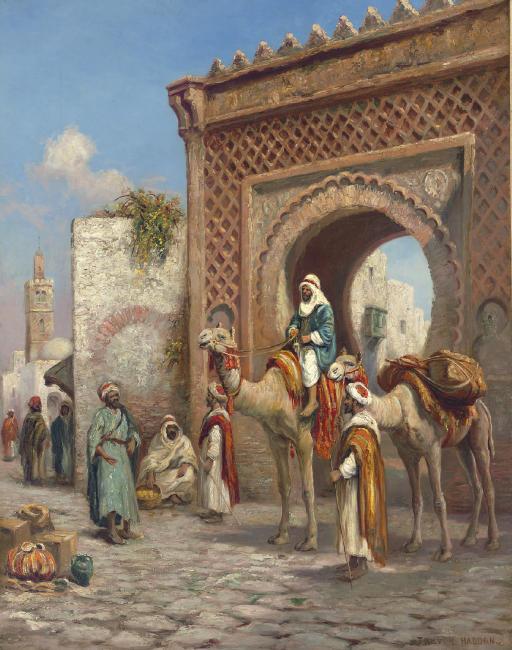 Arthur Trevor Haddon - At the Gate