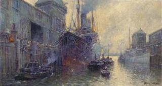 Arthur V. Diehl - The docks