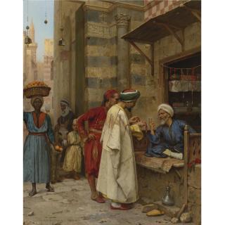 Arthur von Ferraris - Austrian Driving A Bargain, Cairo 