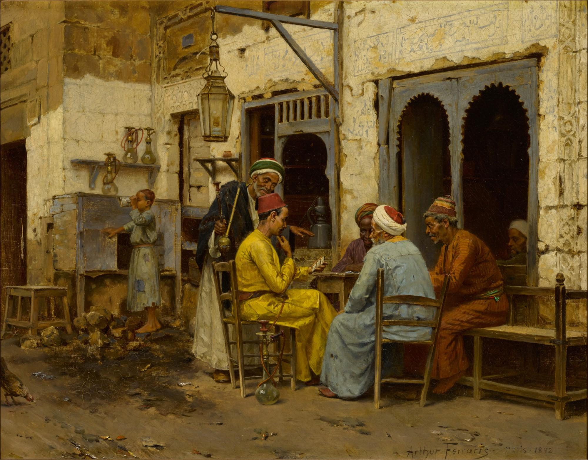 Arthur von Ferraris - The Domino Players