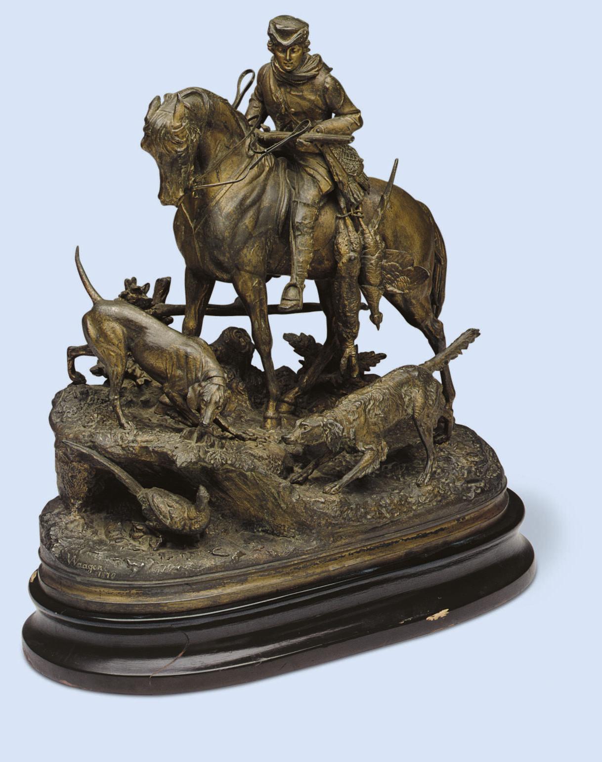 Arthur Waagen - Chasse à la perdrix