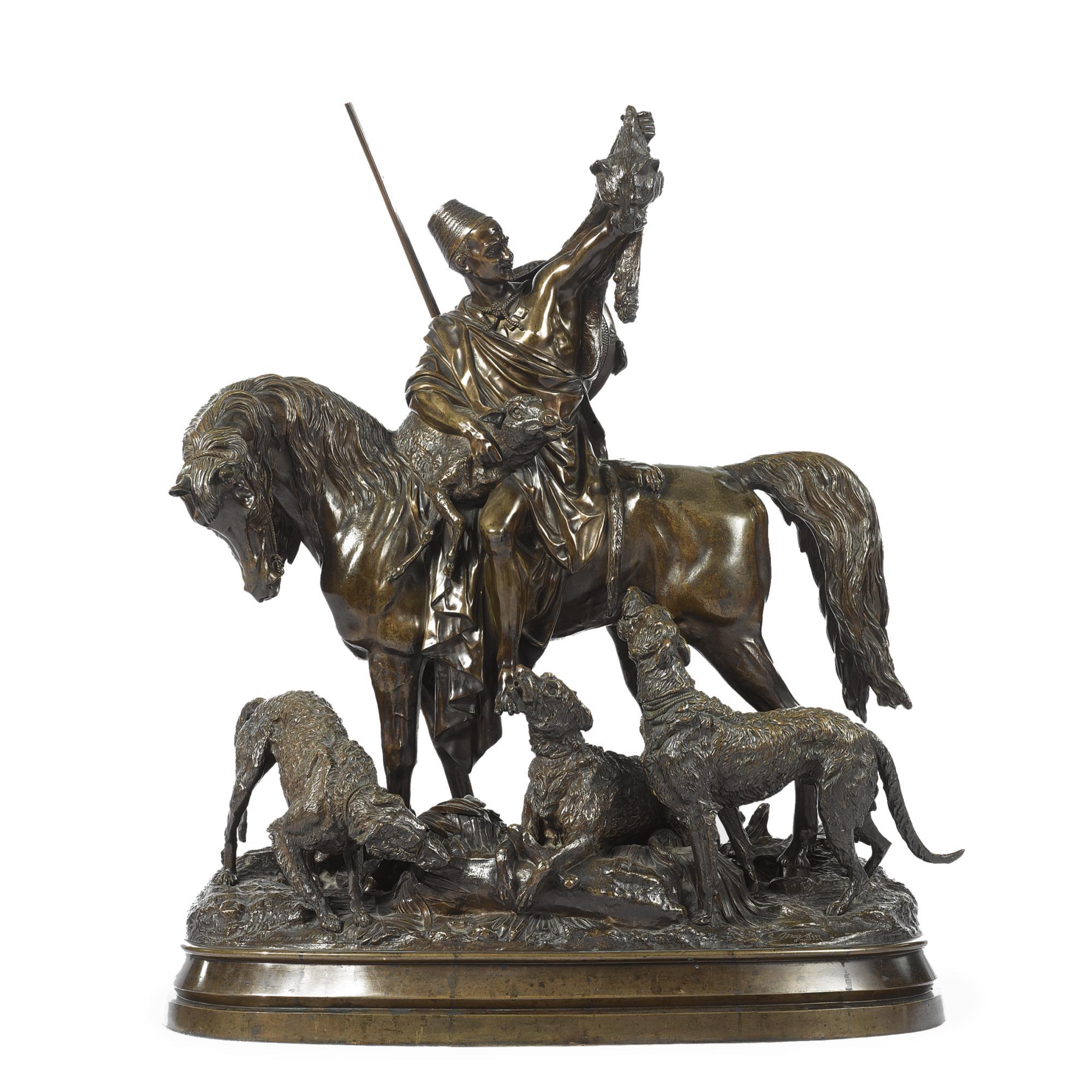 Arthur Waagen - German Kabyle Au Retour De La Chasse